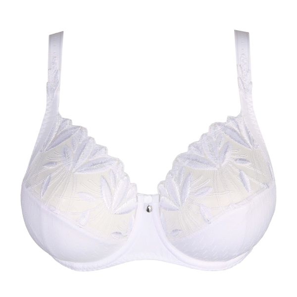 PrimaDonna Orlando Full Cup Bra in White B To H Cup