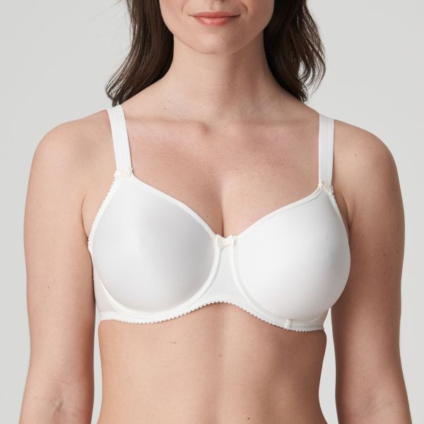 PrimaDonna Satin Non Padded Full Cup Seamless Bra in Natural B To