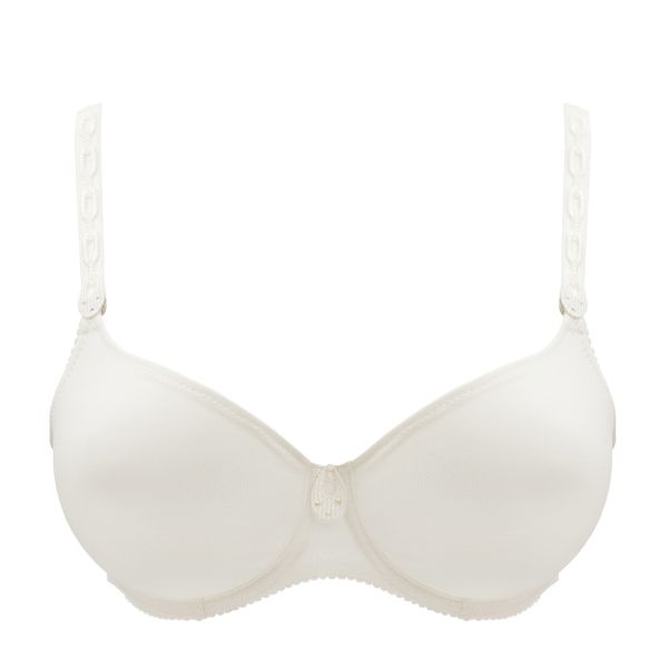 PrimaDonna Satin Non Padded Full Cup Bra Seamless in Natural C To I Cup