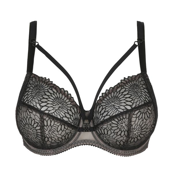 PrimaDonna Sophora Full Cup Bra in Black C To H Cup