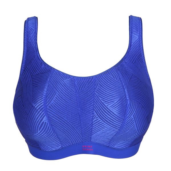 PrimaDonna Sport The Game Sports Bra in Electric Blue C To H Cup