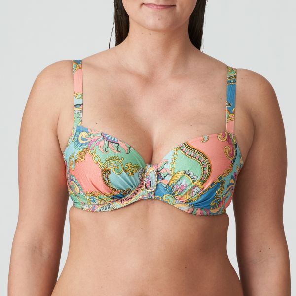 PrimaDonna Swim Celaya Full Cup Bikini Top in Italian Chic C To I Cup