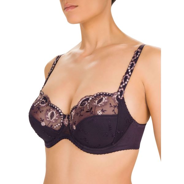 Felina Conturelle Provence Underwired Non Moulded Balcony Bra in Lilac B-I  Cup
