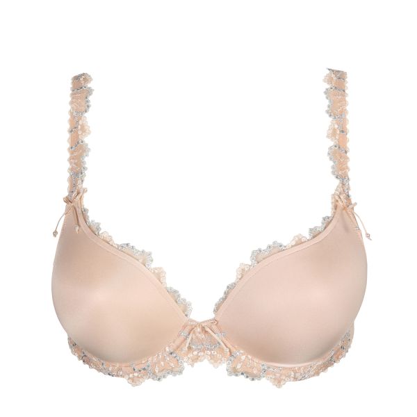 Marie Jo Jane padded wire bra heart shape, color pale peach - order in  online shop