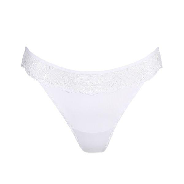 Marie Jo Pearl Thong in White