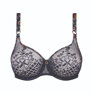 Empreinte Melody Underwired Non Moulded Full Cup Seamless Bra In Flower D-H Cup