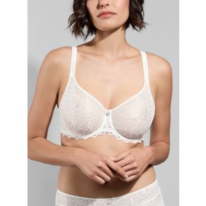 Empreinte Cassiopee Underwired Seamless non Moulded bra in White