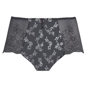Empreinte Flora Full Brief/Panty in Smoke Grey