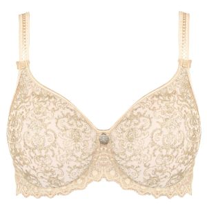 Empreinte Cassiopee Underwired Seamless Non Moulded Bra In Opal