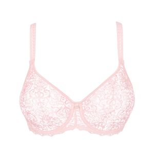 Empreinte Cassiopee Underwire Seamless Non Moulded Bra in Dragee Pink