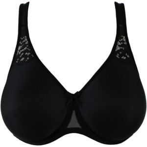 Empreinte Melody Seamless Underwired Full Support Bra In Black