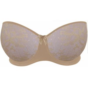Empreinte Melody Seamless Moulded Strapless Bra In Caramel(Nude)