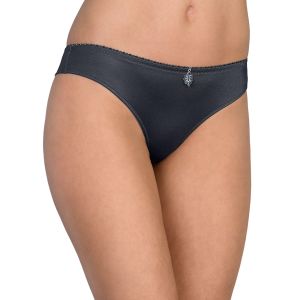 Felina Conturelle Provence Thong in Carbon 
