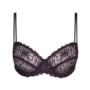 Marie Jo Jane Balcony Bra Horizontal Seam in Amethyst B To E Cup