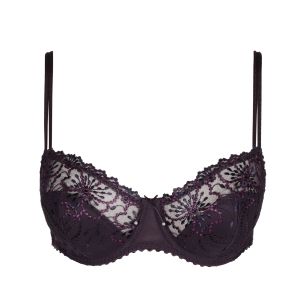 Marie Jo Jane Half Padded Balcony Bra in Amethyst A To E Cup