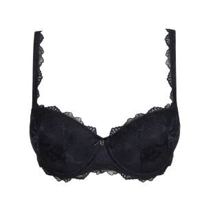Marie Jo Manyla Padded Balcony Bra in Velvet Blue B To E Cup