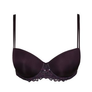 Marie Jo Jane Padded Balcony Bra in Amethyst B To F Cup