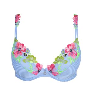 Marie Jo Odilly Push-up Bra Removable Pads in Santorini Blue A To E Cup