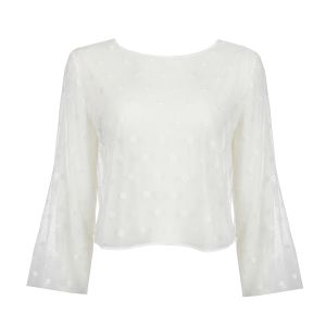 Marie Jo Avero Top Without Cups in Ivory Petal 