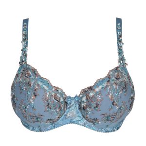 PrimaDonna Alalia Half Padded Balcony Bra in Autumn Blue C To G Cup