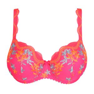 PrimaDonna Cala Luna Padded Balcony Bra in Blogger Pink B To G Cup