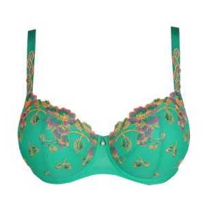 PrimaDonna Lenca Padded Balcony Bra in Sunny Teal B To G Cup