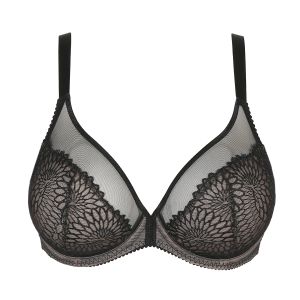 PrimaDonna Sophora Plunge Bra in Black C To G Cup