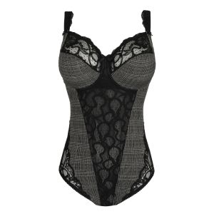 PrimaDonna Madison Full Cup Body in Black Tailor C To F Cup