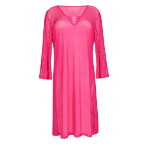 PrimaDonna Swim Aswan Swimwear Kaftan in Dragon Fruit 