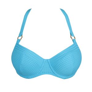 PrimaDonna Swim Kochi Padded Balcony Bikini Top in Sea Breeze C To G Cup