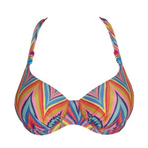 PrimaDonna Swim Kea Full Cup Bikini Top in Rainbow Paradise C To I Cup