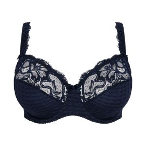 Primadonna Madison Full Cup Bra in Velvet Blue B To I Cup