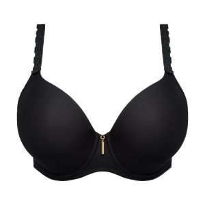 Primadonna Twist Twixie Padded Heartshape Bra in Black B To G Cup