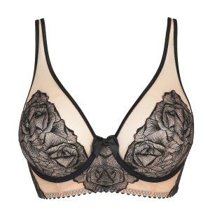 PrimaDonna Belgravia Triangle Bra in Black C-G