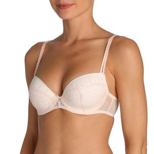 Marie Jo Helena Padded Round Shape Bra In Sweet Vanilla A-E Cup