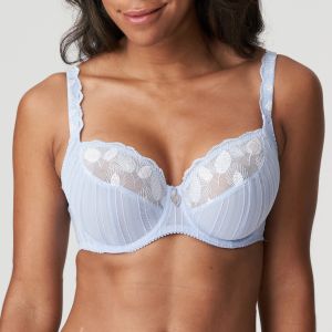 PrimaDonna Lausanne Tulip Seamed Balcony Bra in Summer Jeans C-G