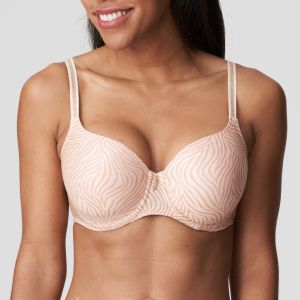 PrimaDonna Twist Avellino Moulded Heart Shaped Bra in Pearly Pink C-H