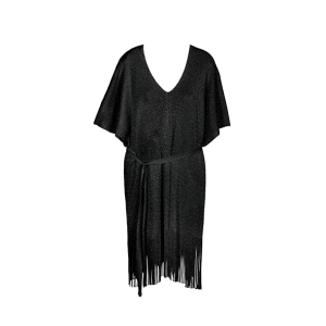 Tessy Dorin Black Crochet Dress
