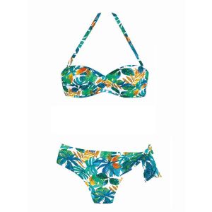 Tessy Mallorca Tahiti Bandeau underwired Bikini